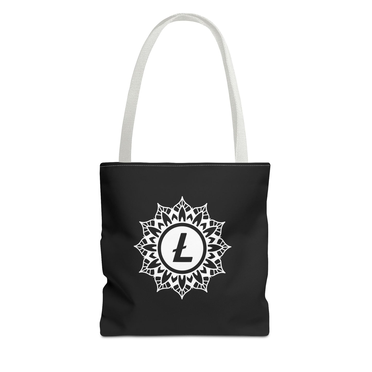 Litecoin Mandala Tote Bag