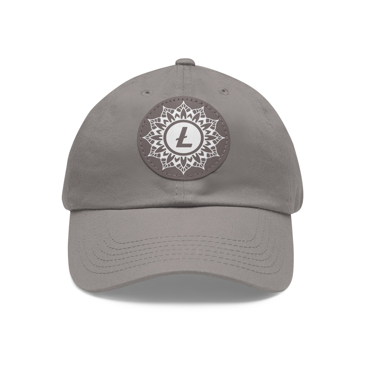 Litecoin Mandala Dad Hat