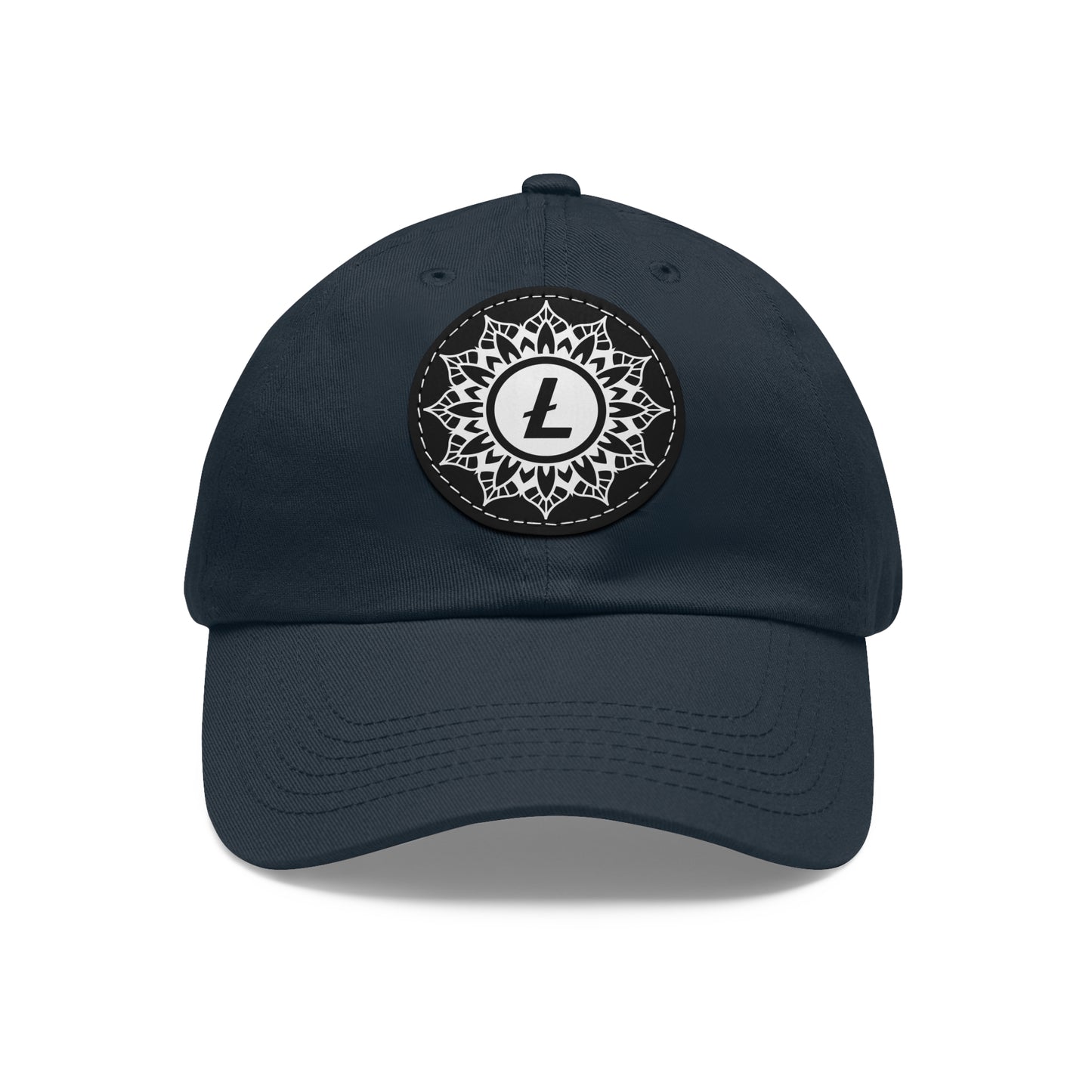 Litecoin Mandala Dad Hat
