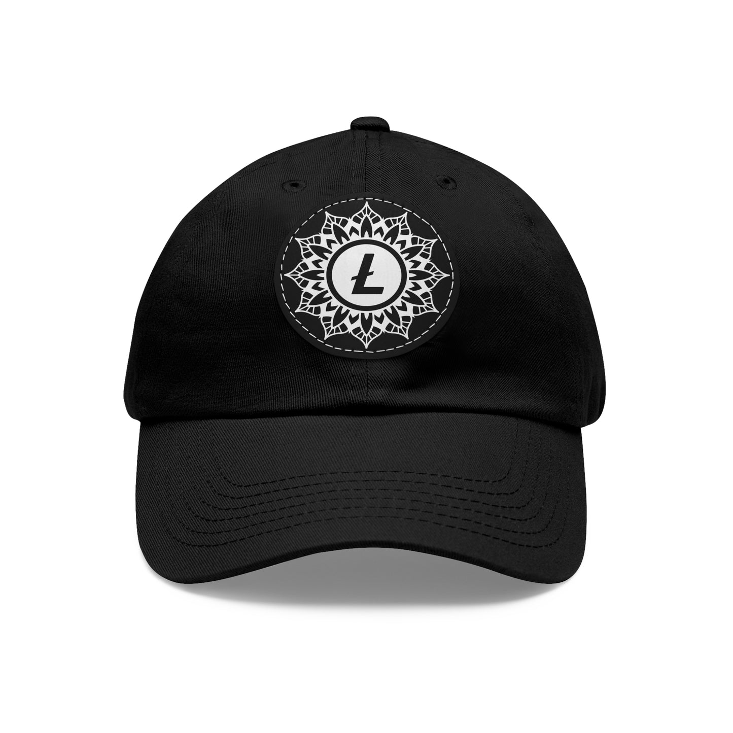 Litecoin Mandala Dad Hat