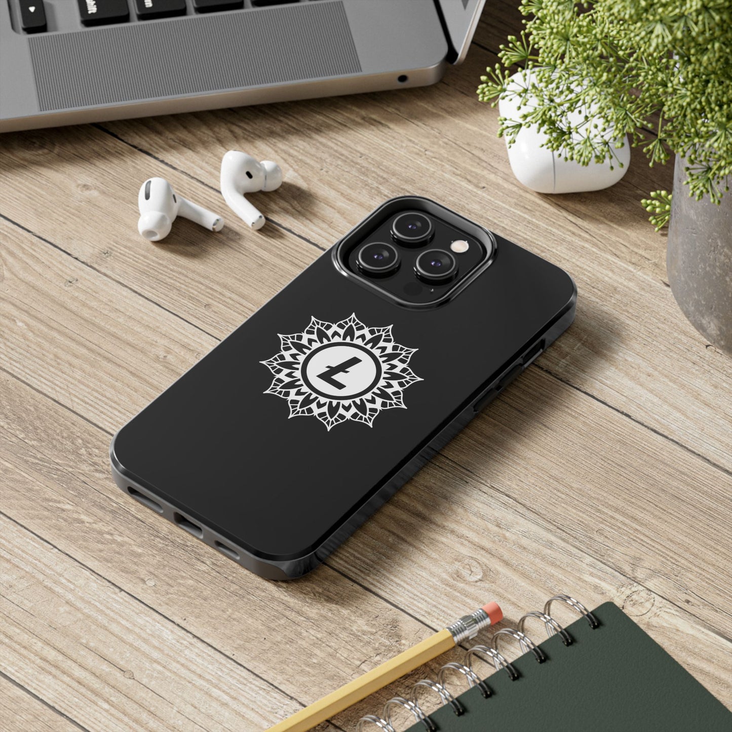 Litecoin Mandala Tough Phone Case