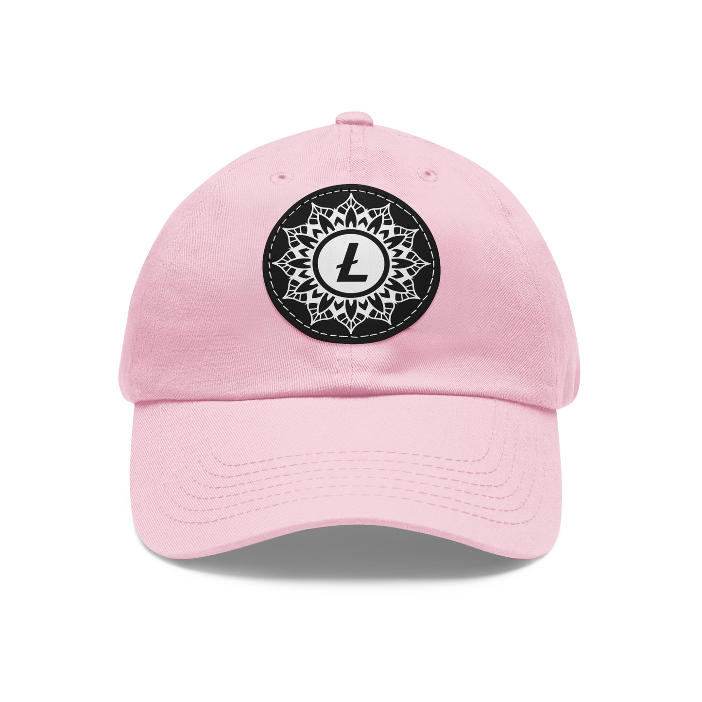 Litecoin Mandala Dad Hat