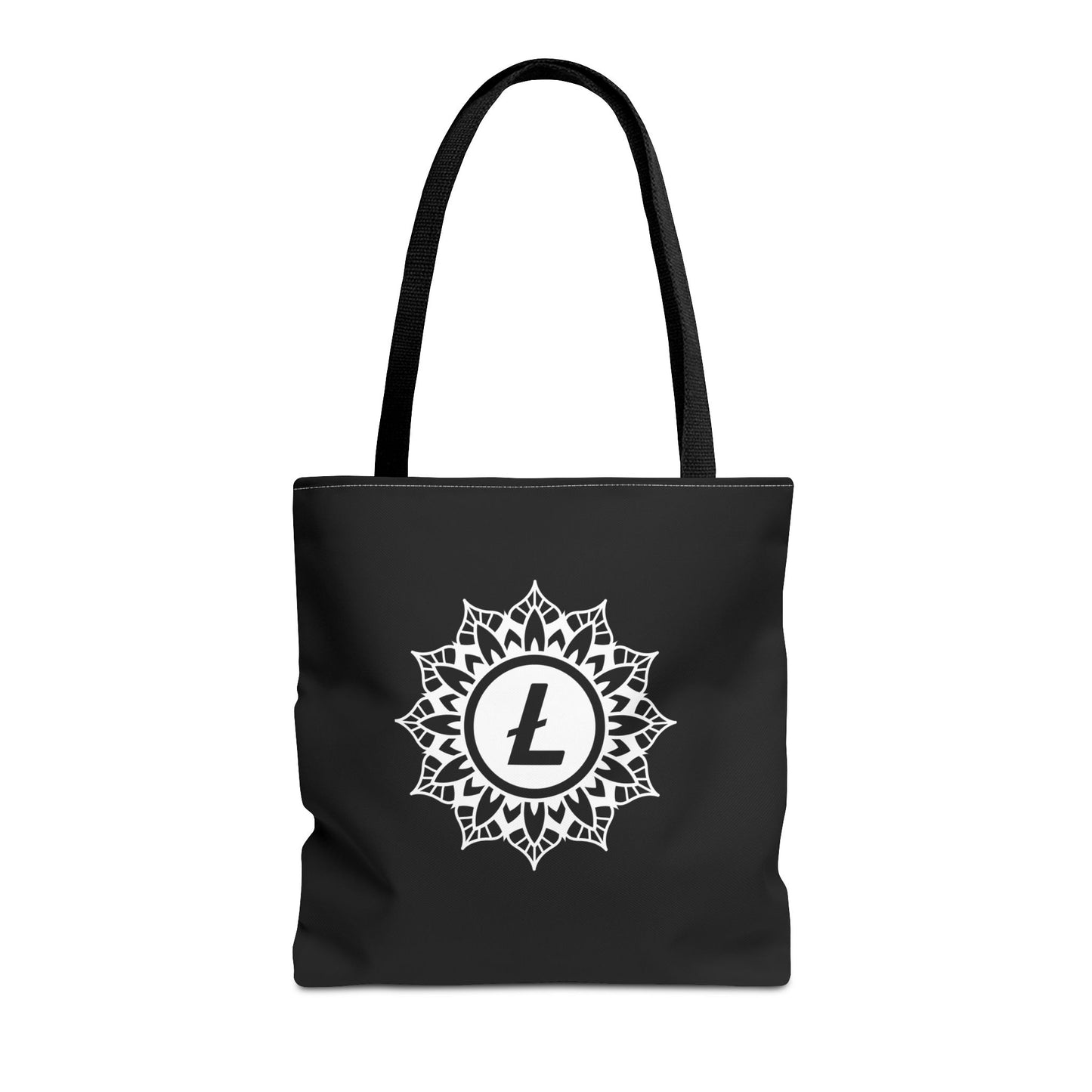 Litecoin Mandala Tote Bag