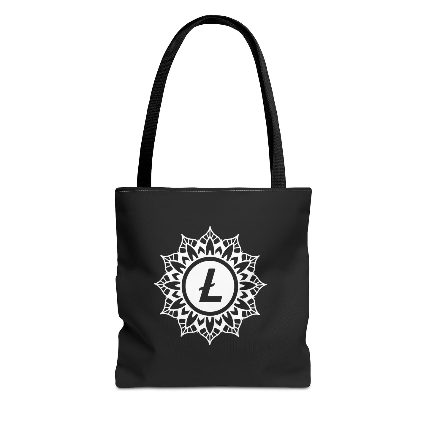 Litecoin Mandala Tote Bag