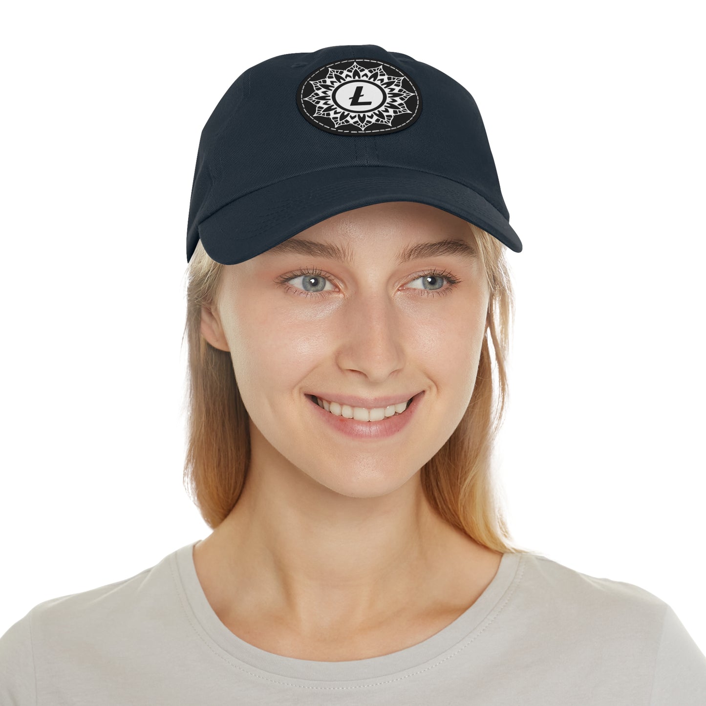 Litecoin Mandala Dad Hat