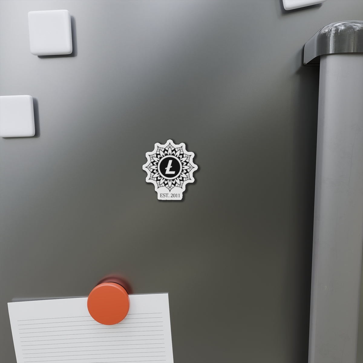 Litecoin Mandala Magnet