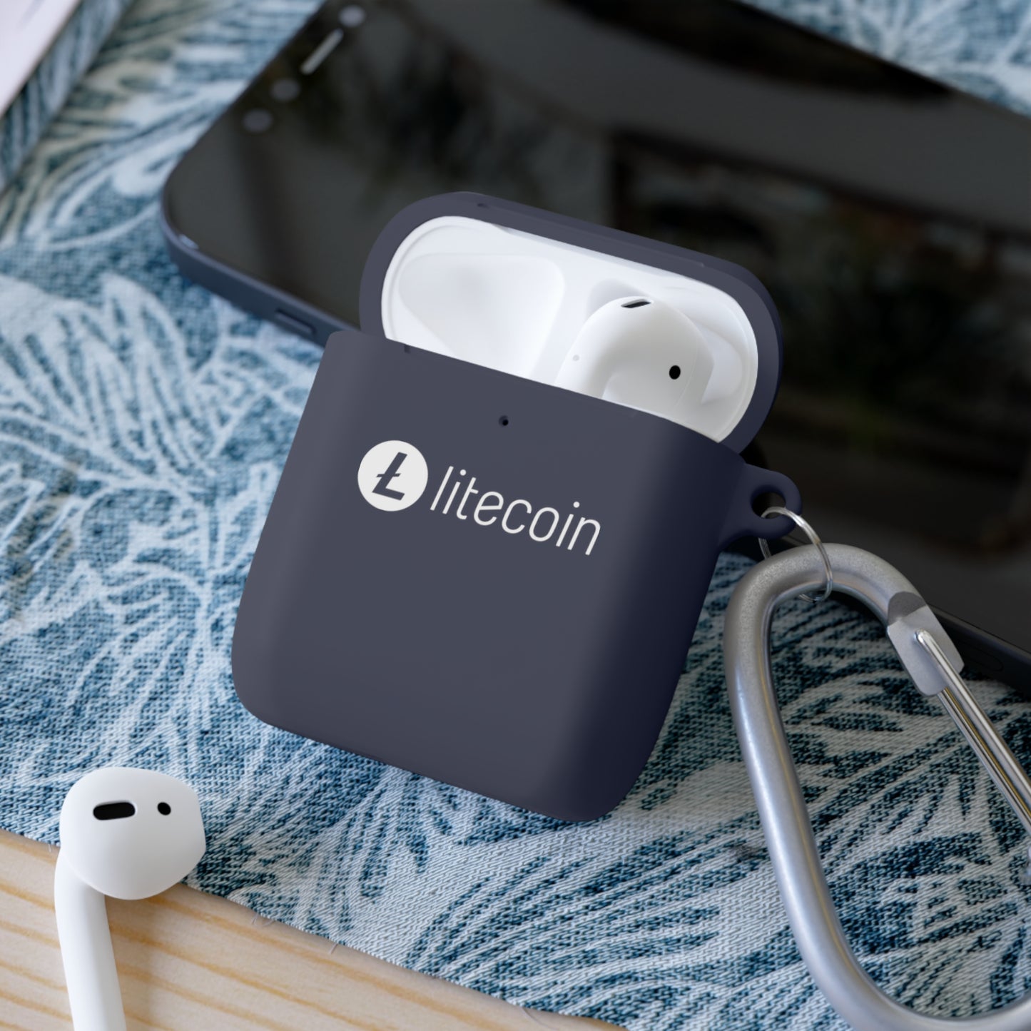 Litecoin Logo AirPods & AirPods Pro Case