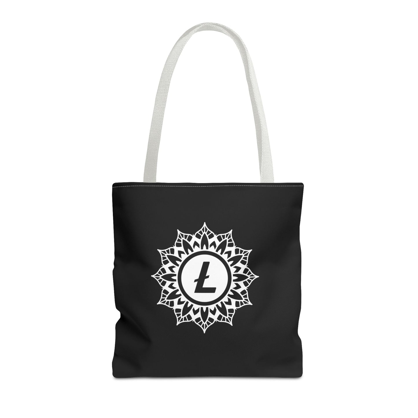 Litecoin Mandala Tote Bag