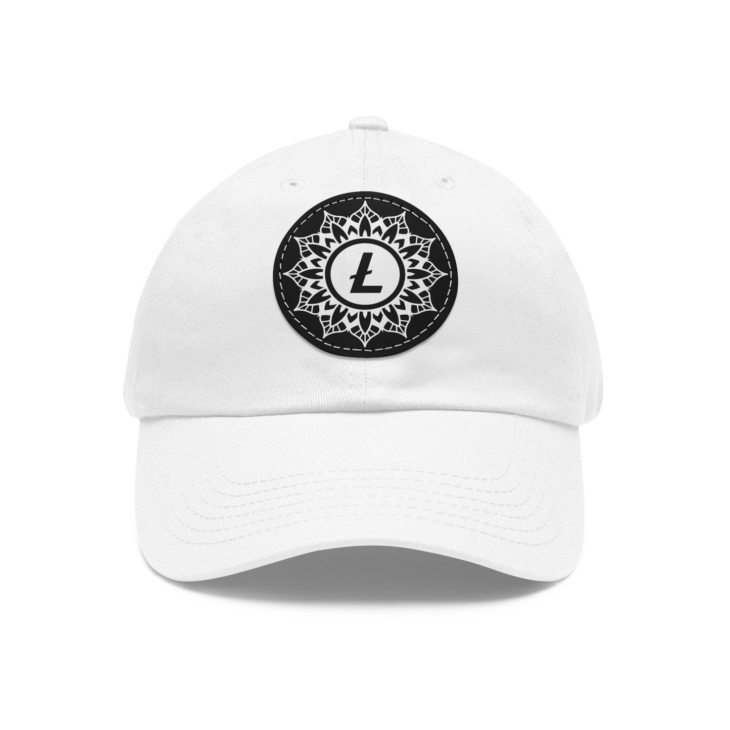 Litecoin Mandala Dad Hat