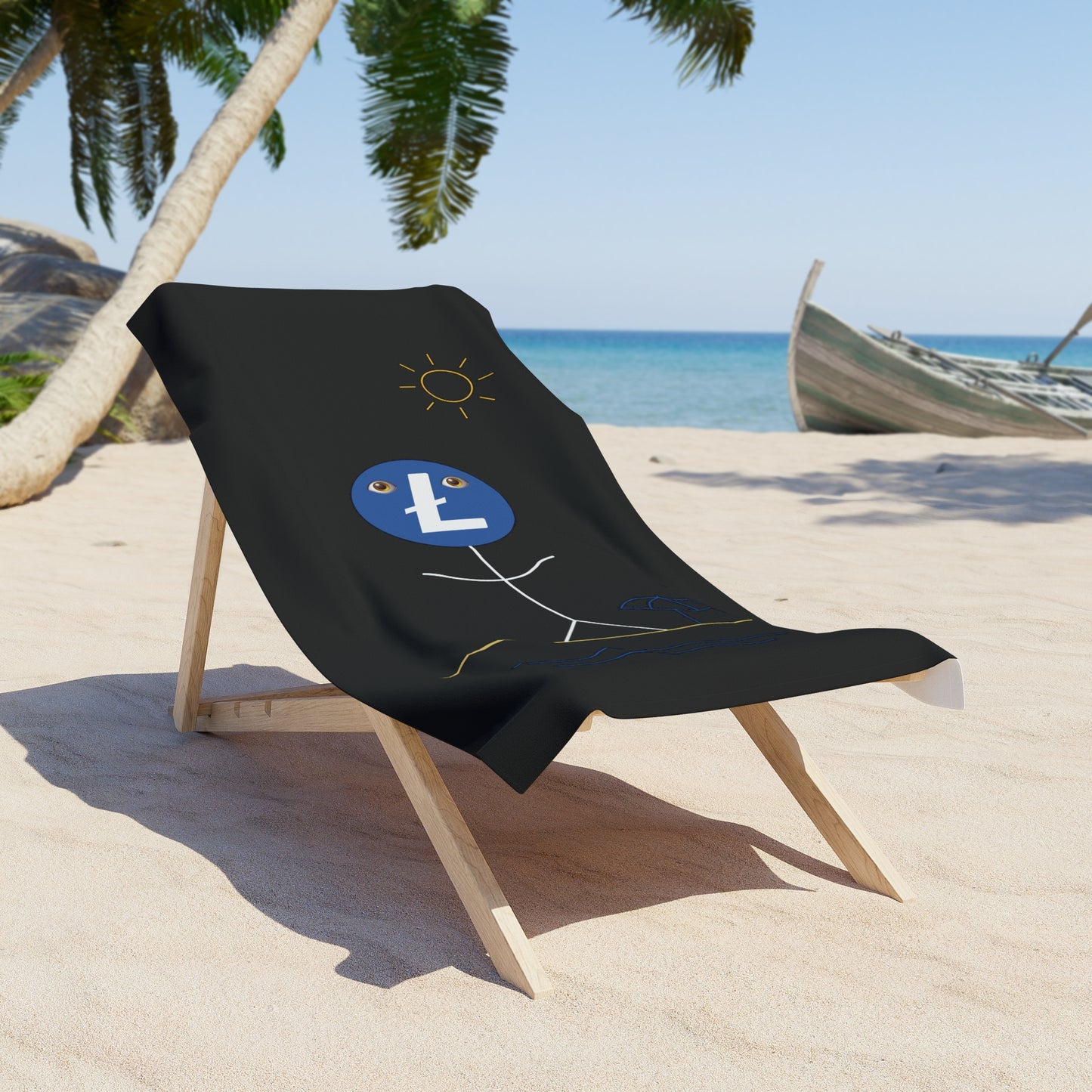 Lester's Day Off Beach Towel