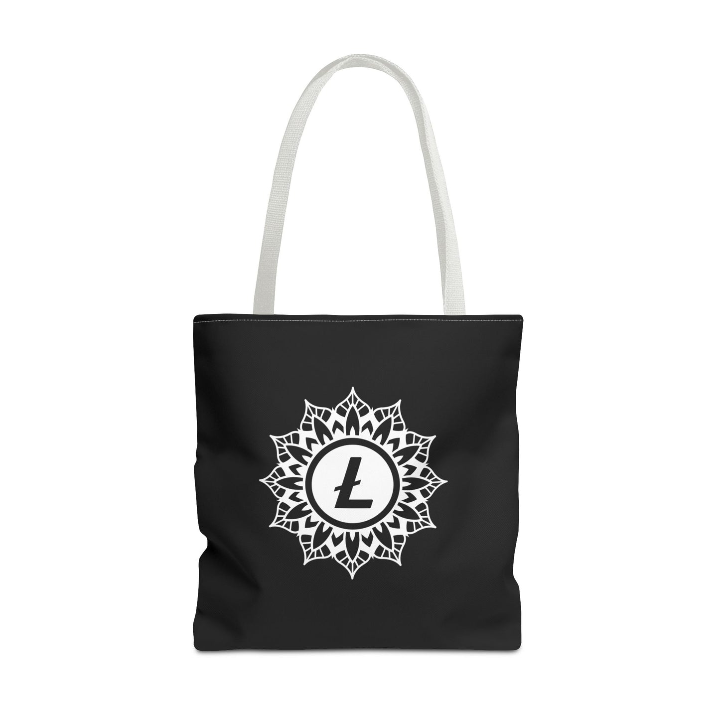 Litecoin Mandala Tote Bag
