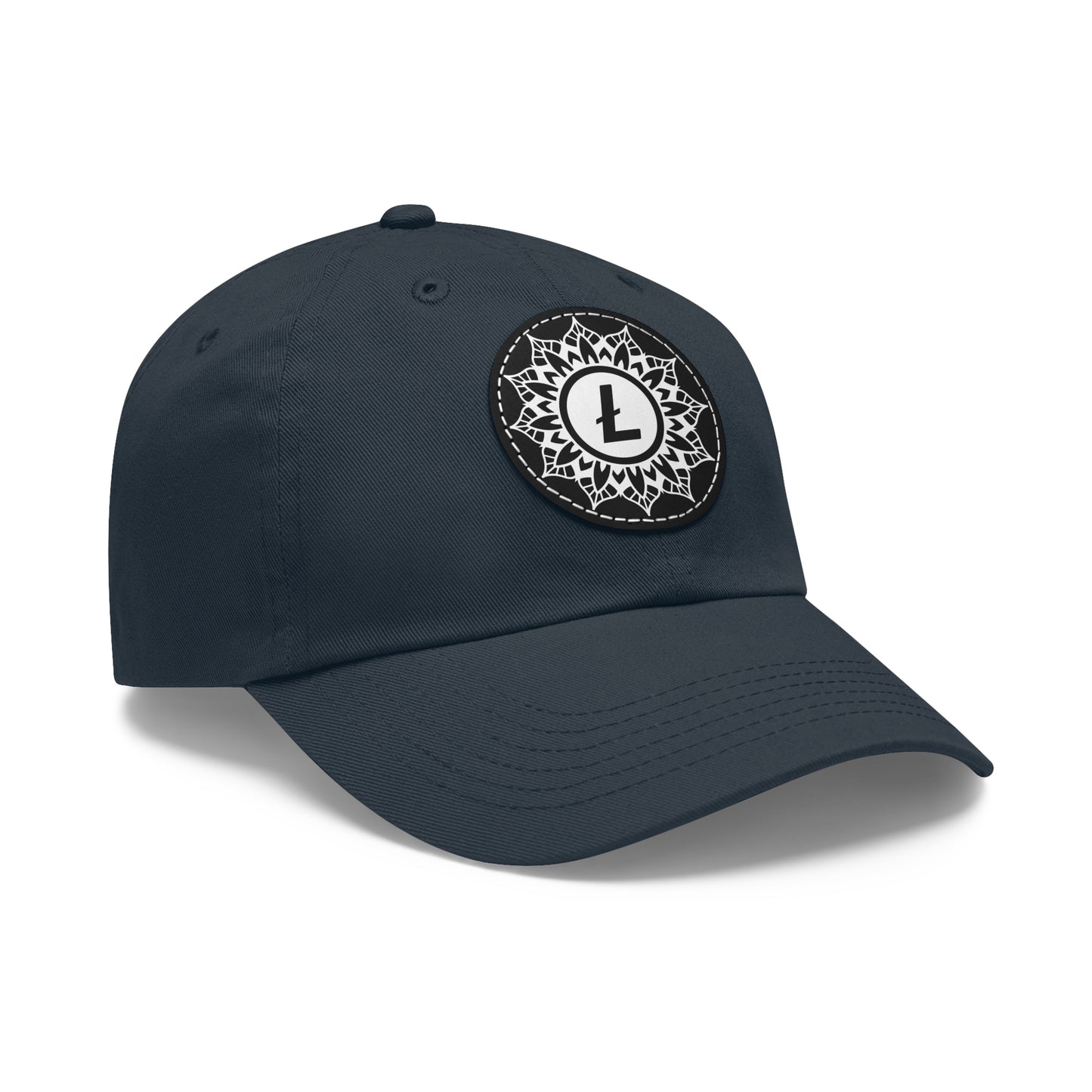 Litecoin Mandala Dad Hat