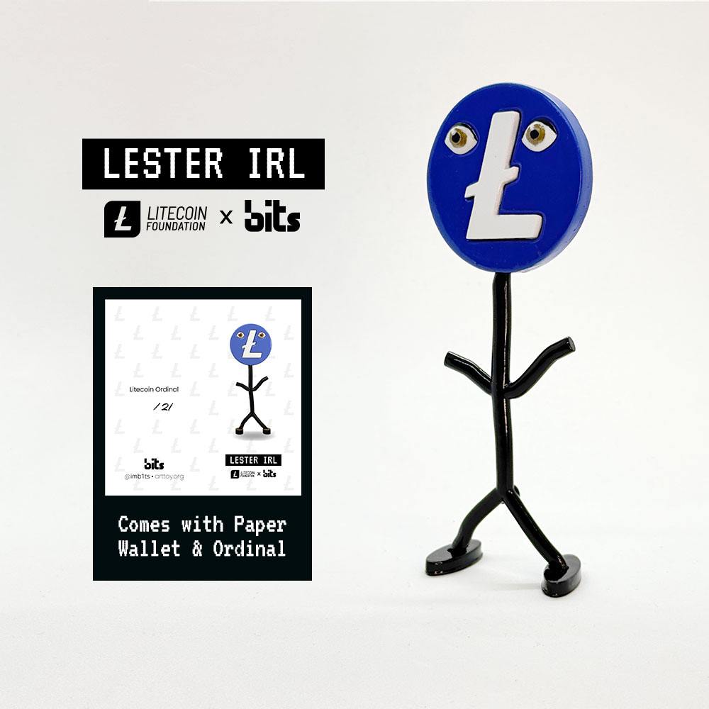 Lester IRL Figurine - LF x Bits