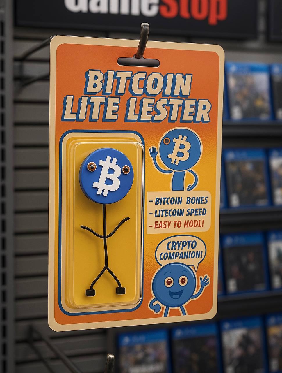 Bitcoin Lite Lester IRL