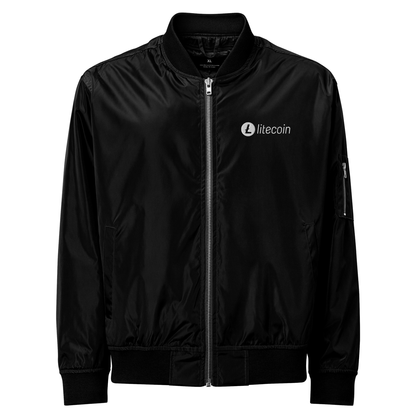 Litecoin Logo Bomber Jacket