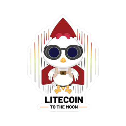 Chikun to the Moon Sticker
