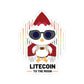 Chikun to the Moon Sticker