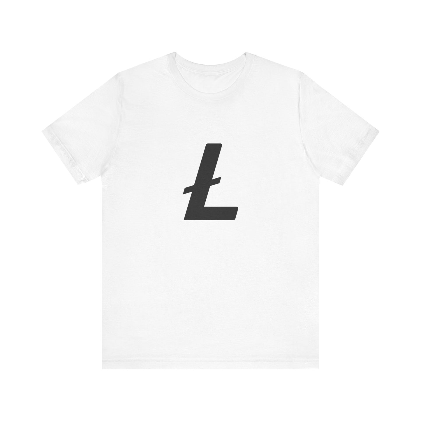 Minimal Ł | Black-On-Black Founders Edition Litecoin T-Shirt