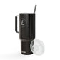 Litecoin Digital Silver Tumbler