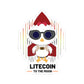 Chikun to the Moon Sticker