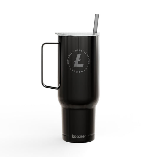 Litecoin Digital Silver Tumbler