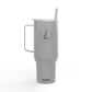 Litecoin Digital Silver Tumbler