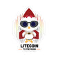 Chikun to the Moon Sticker