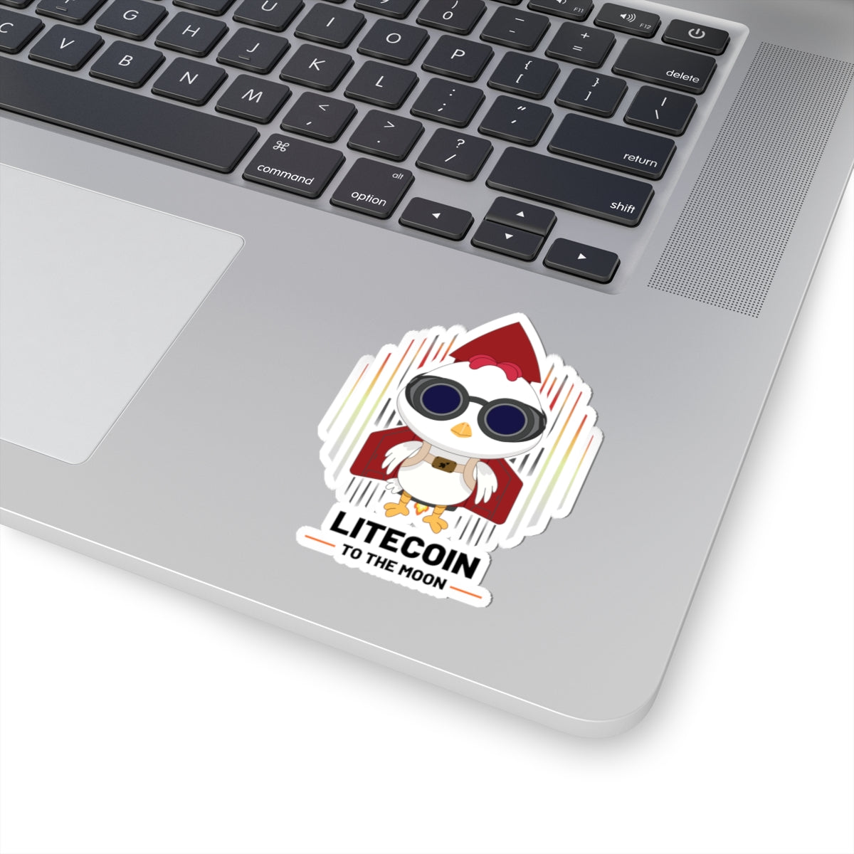 Chikun to the Moon Sticker