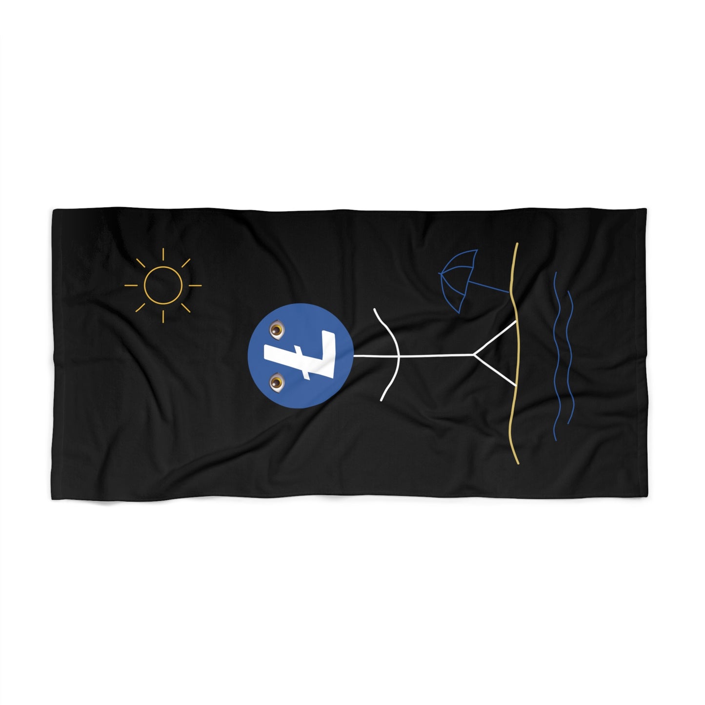 Lester's Day Off Beach Towel