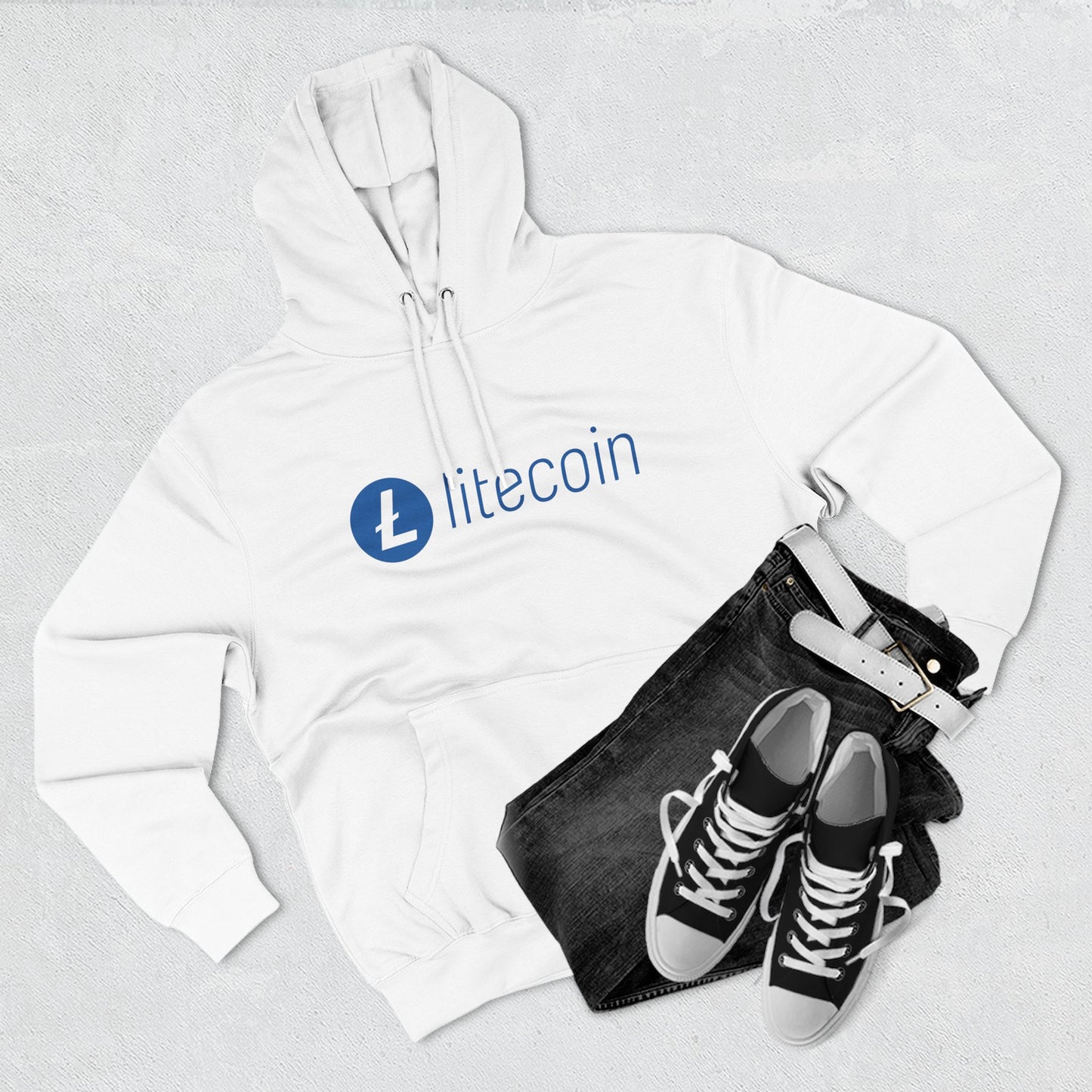 LTC Blue Logo Hoodie