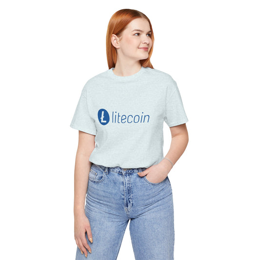 Litecoin Blue Logo T-Shirt