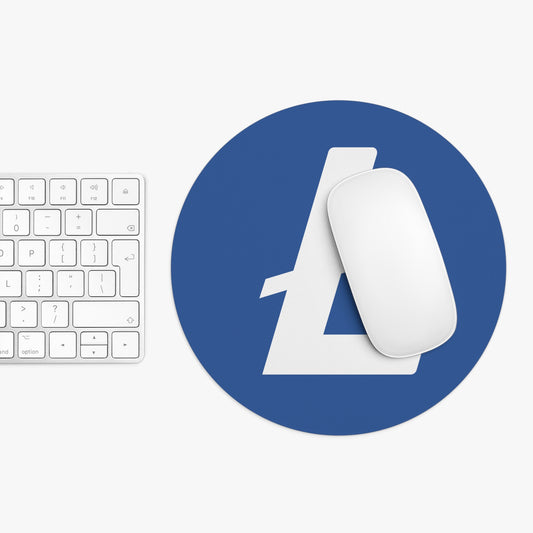 Litecoin Round Mouse Pad
