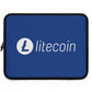 Litecoin Logo Laptop Sleeve