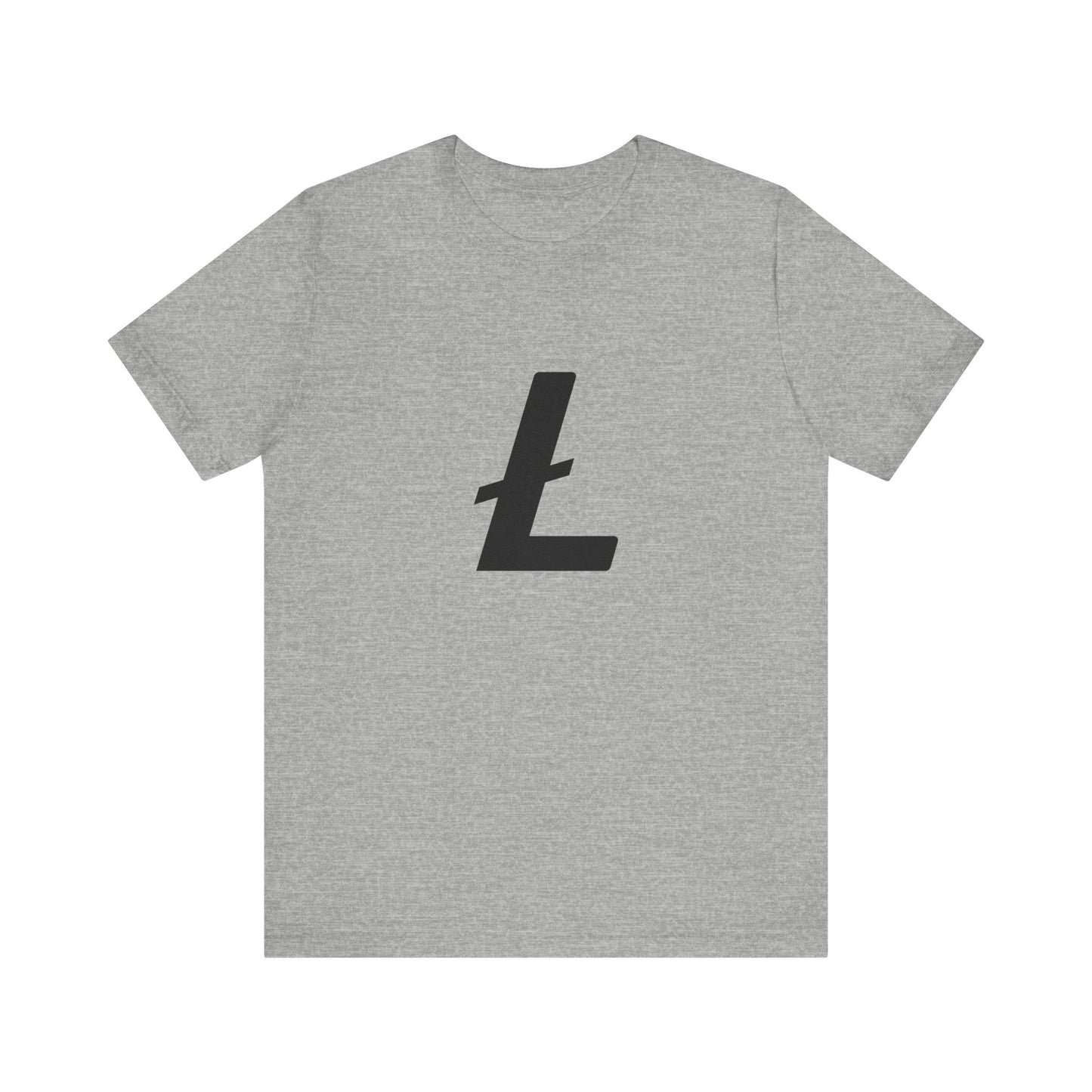 Minimal Ł | Black-On-Black Founders Edition Litecoin T-Shirt