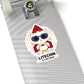 Chikun to the Moon Sticker