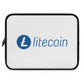 Litecoin Logo Laptop Sleeve