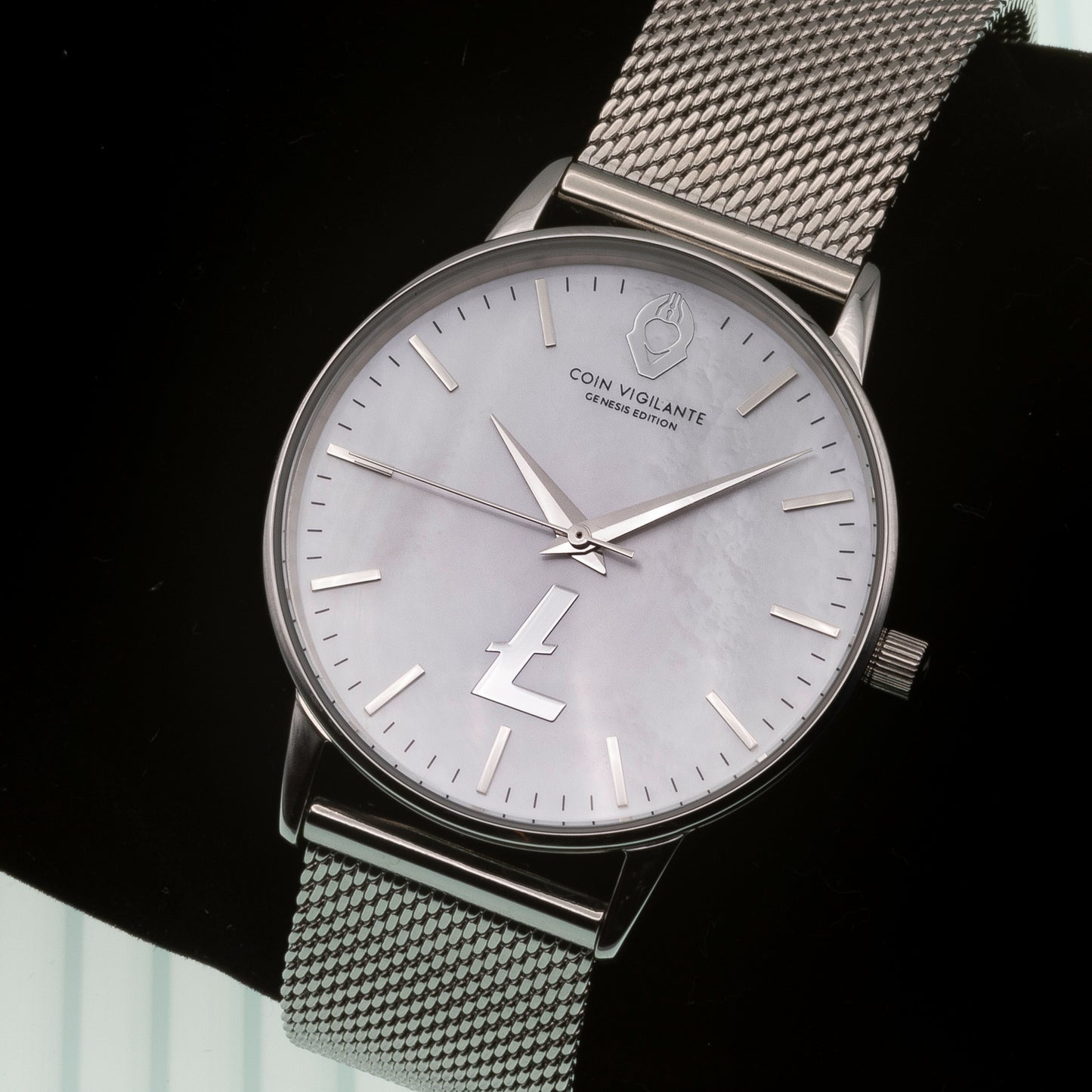 Women's Litecoin Watch Silver