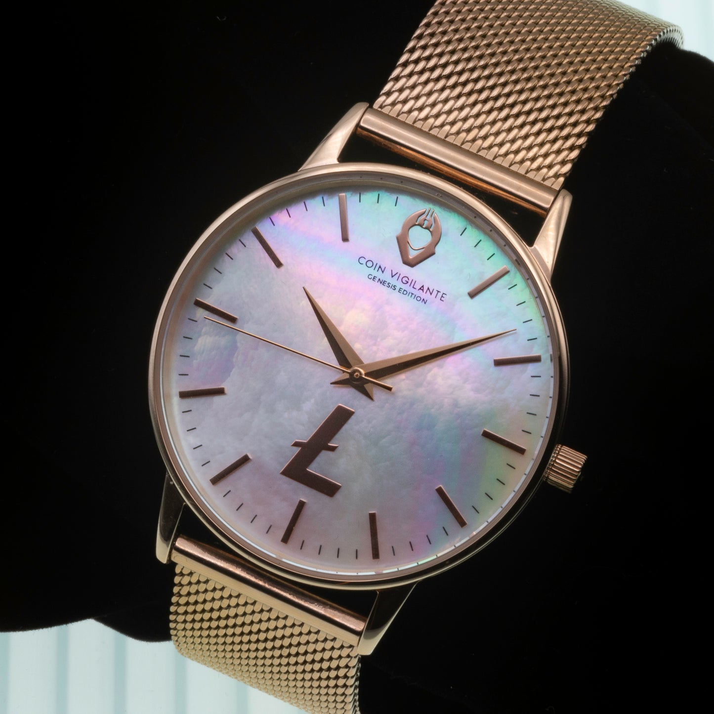 Women's Litecoin Watch Rose