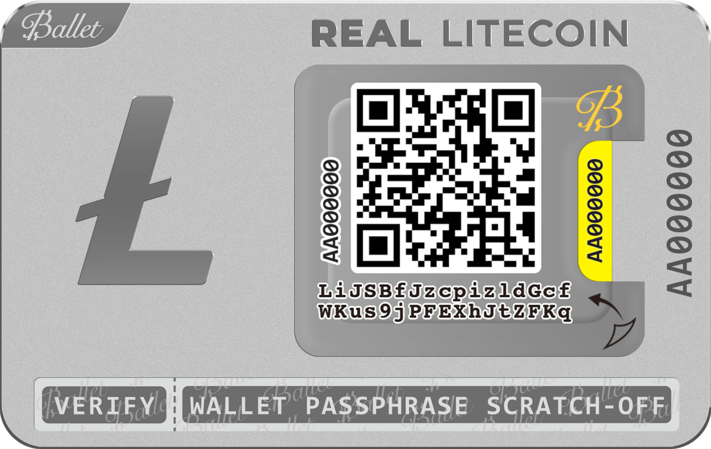 Ballet Cold Storage - Litecoin Edition