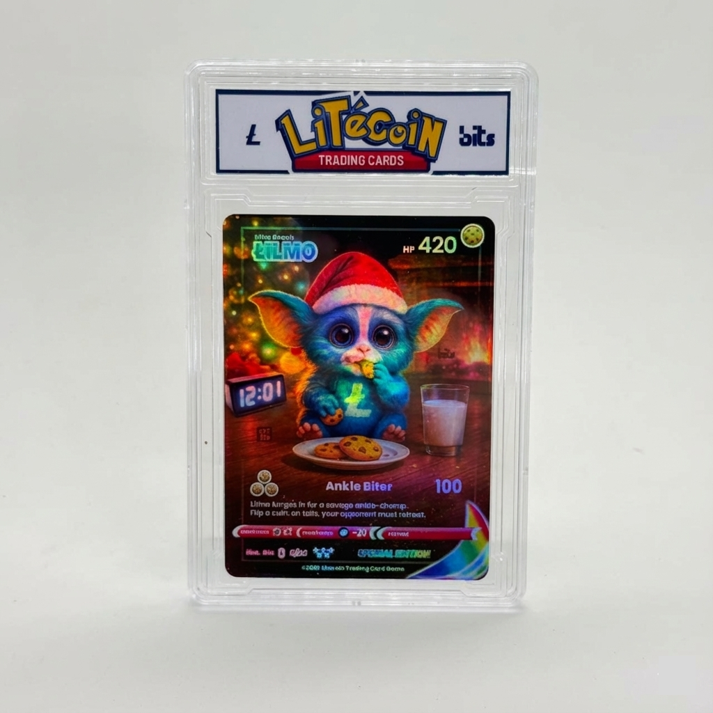 Lilmo Holiday Card (LE-24 total cards)