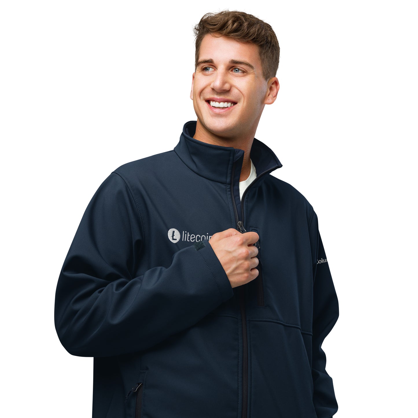 Litecoin Logo Soft Shell Jacket