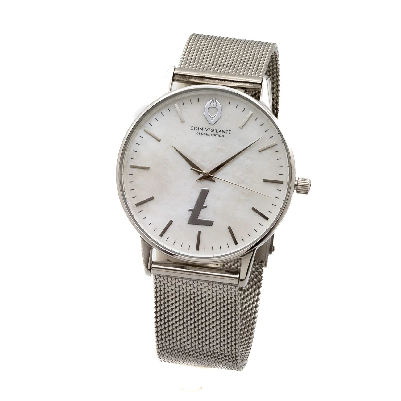 Women's Litecoin Watch Silver