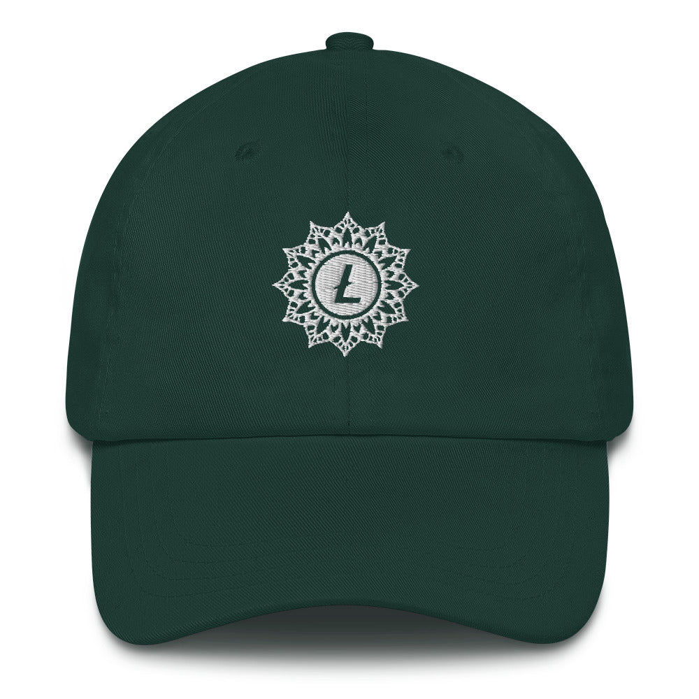 Litecoin Mandala Dad hat