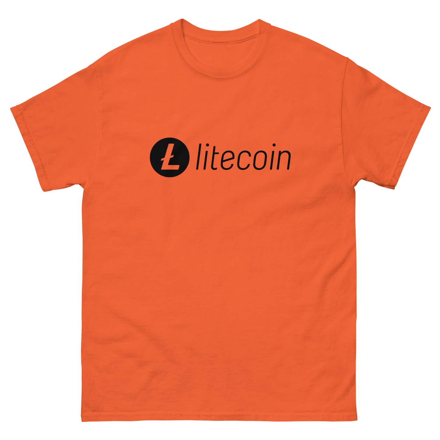 Litecoin Black Logo T-shirt