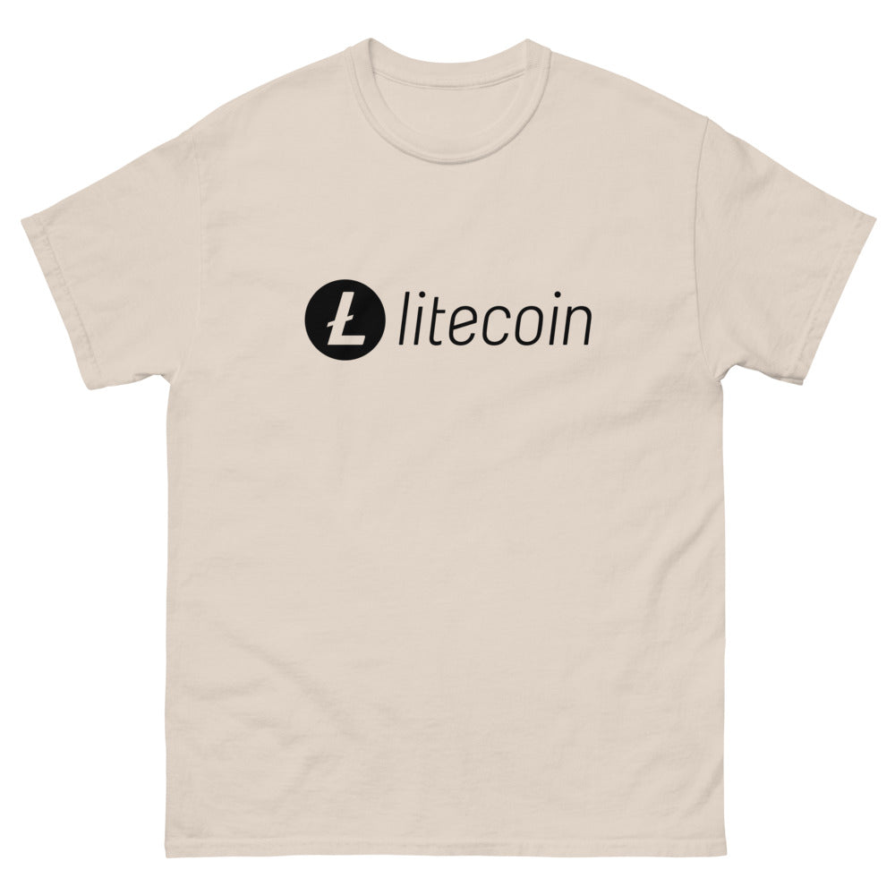 Litecoin Black Logo T-shirt