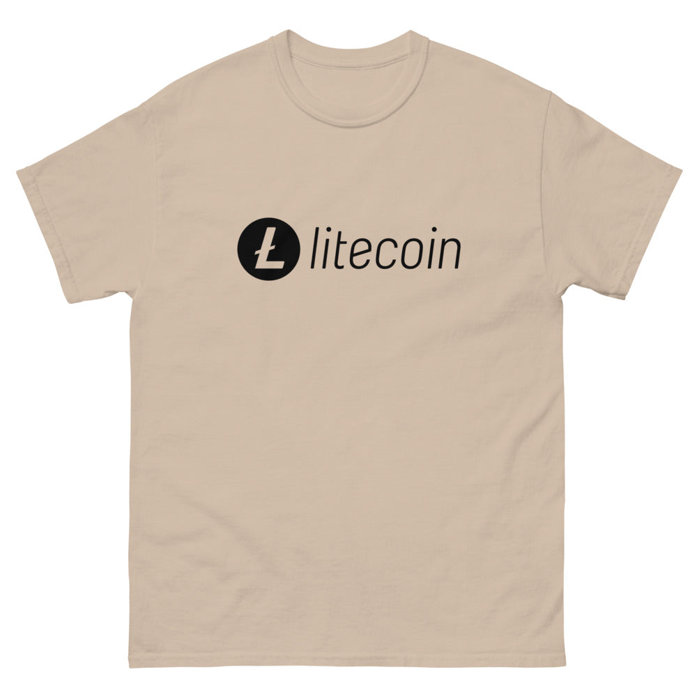 Litecoin Black Logo T-shirt