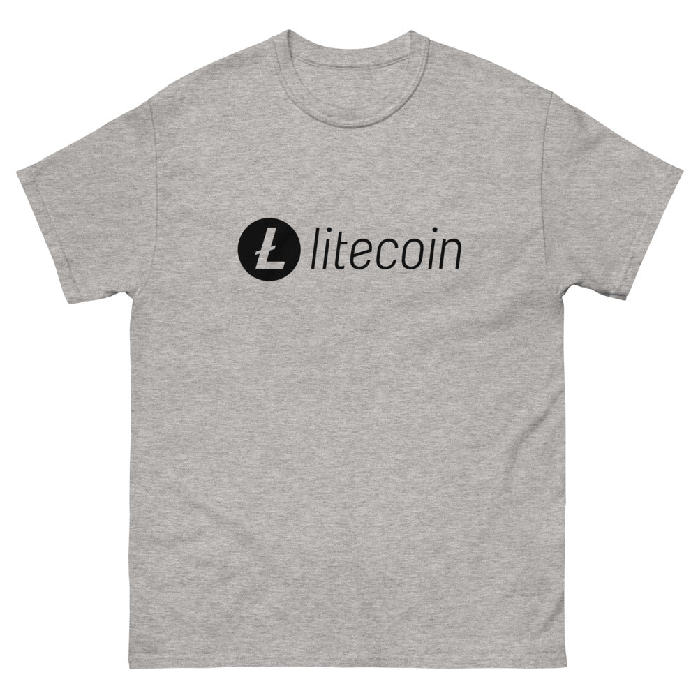 Litecoin Black Logo T-shirt