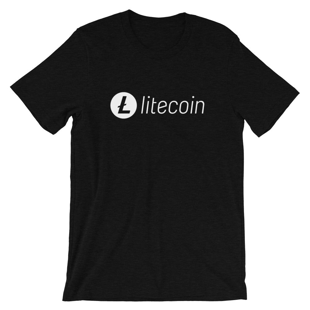 Litecoin Logo in White T-shirt